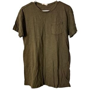 🌹NEW IN OLIVE POCKET TEE